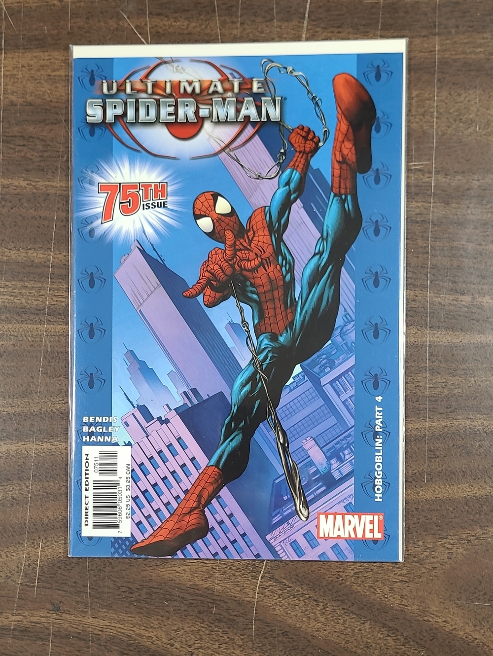 Marvel Ultimate Spider-Man Comic Book 75th Issue Bagged